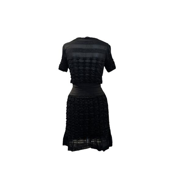 Chanel Stretch Mini Dress - Textured Ruffle - Picture 6 of 7